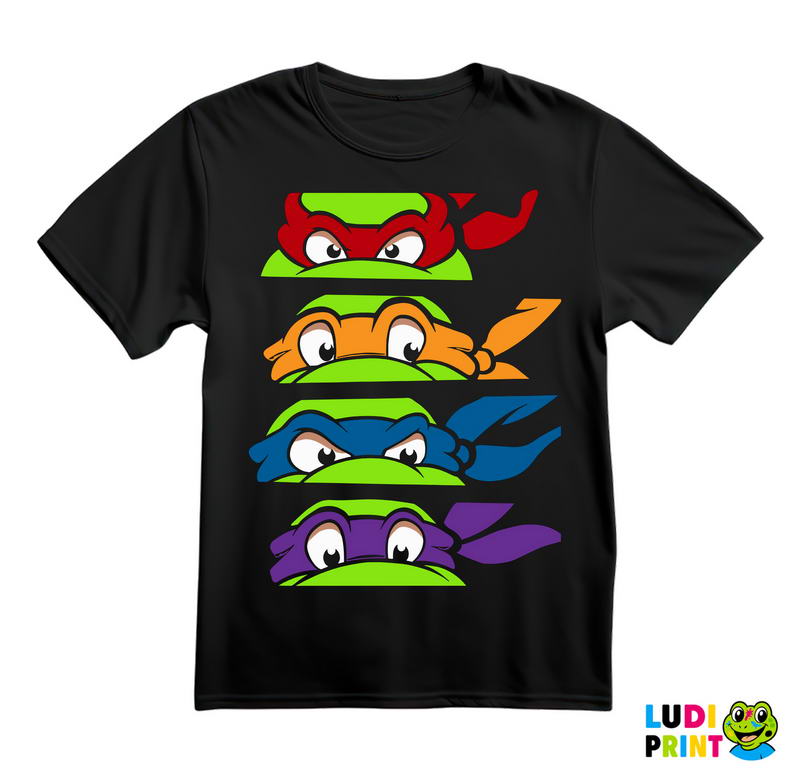 Eyes And Masks - Nindža Kornjače - Majica