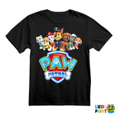 Grupa i Logo - Patrolne Šape - Majica