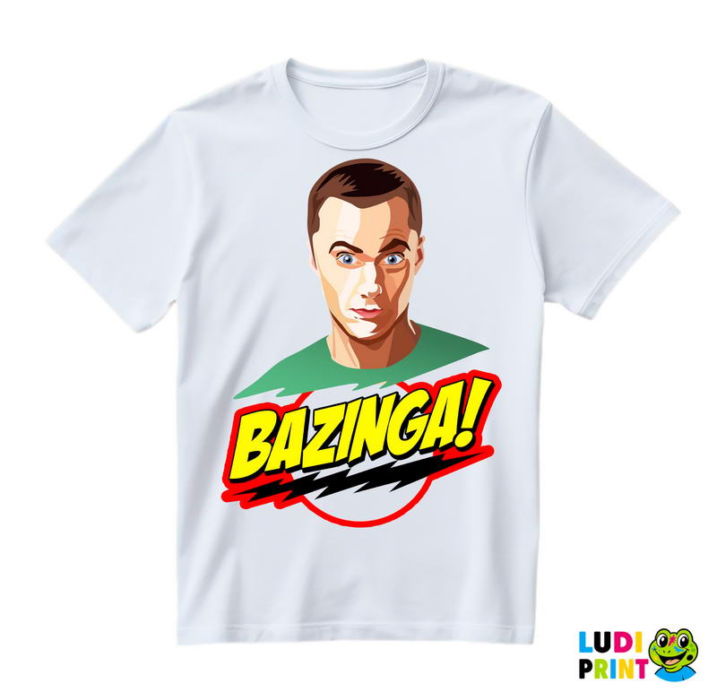 Sheldon - Bazinga - The Big Bang Theory - TBBT - Majica