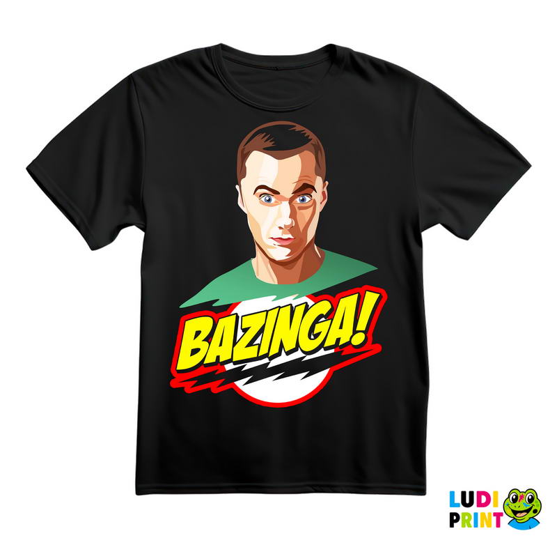 Sheldon - Bazinga - The Big Bang Theory - TBBT - Majica