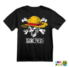 Scratched Skull - One Piece - Majica