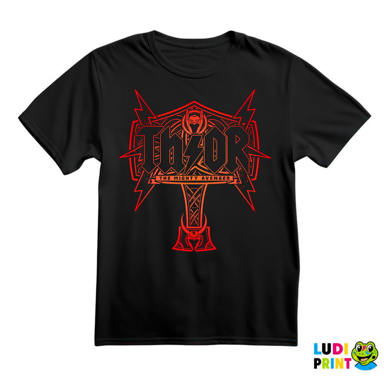 Mjolnir - Red - Thor - Majica