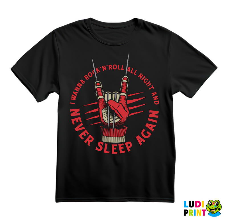 Never Sleep Again - Freddy Krueger - Horror - Filmovi - Majica