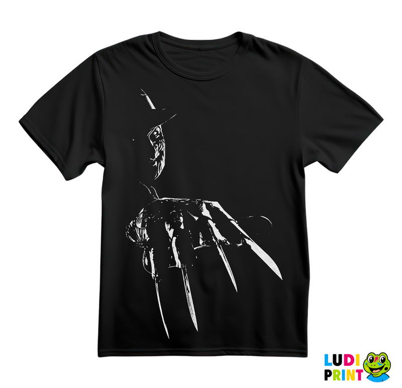 Lines - Freddy Krueger - Horror - Filmovi - Majica