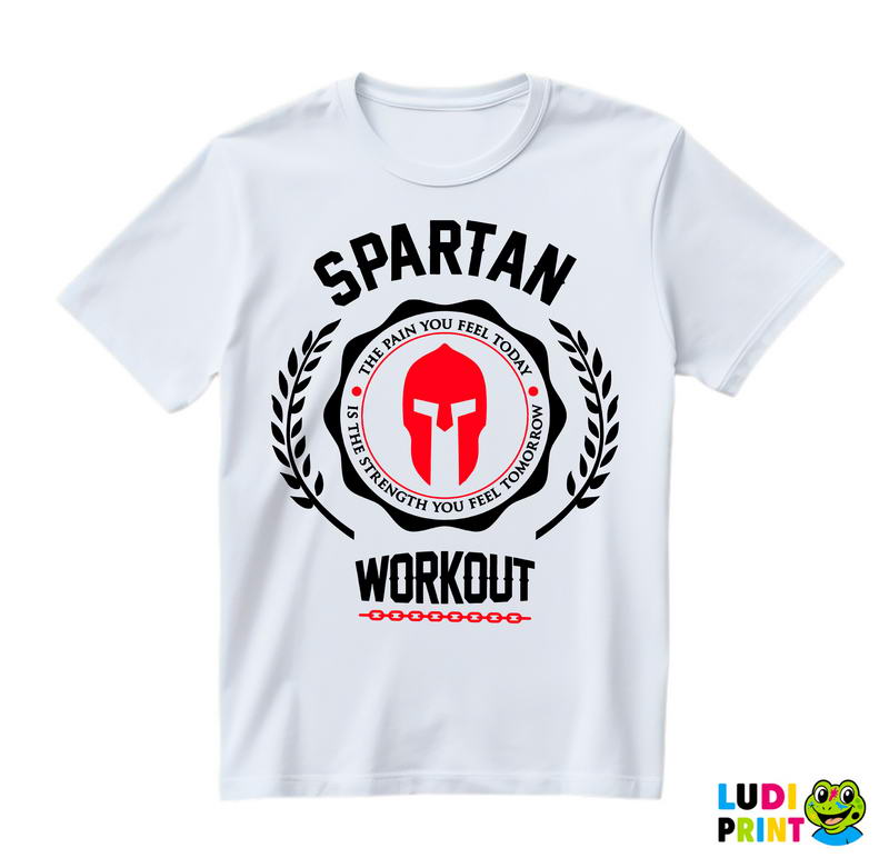 Spartan Workout - Trening - Majica
