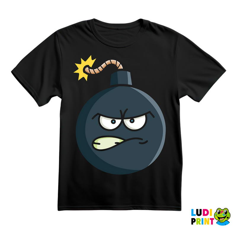 Angry Bomb - Yellow Fuse - Crtani Filmovi - Majica