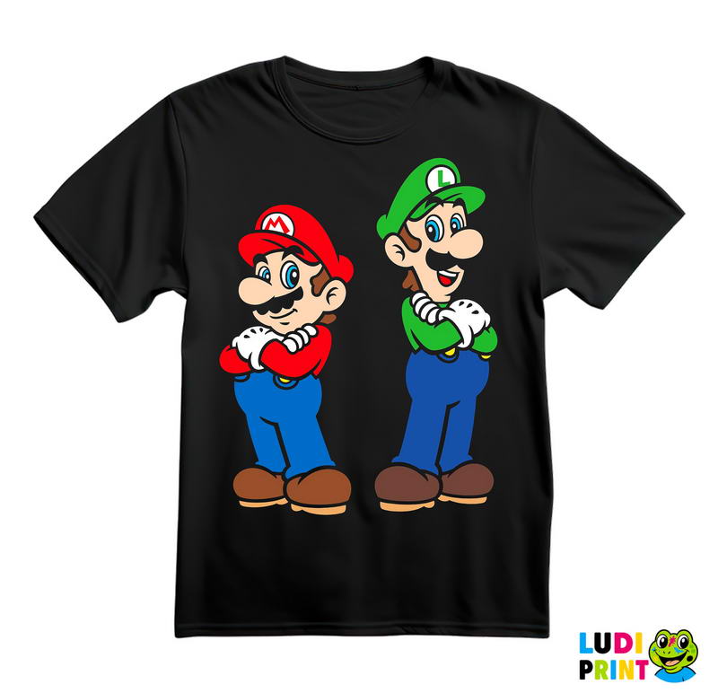 Braća - Luidji - Luiđi - Super Mario - Majica