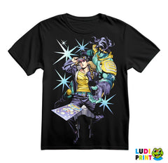 Jotaro Kujoi - Blue Stars - Jojo's Bizarre Adventure - Majica