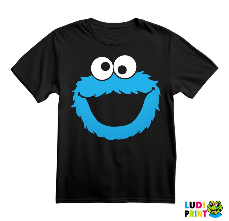 Cookie Monster - Head - Crtani Filmovi - Majica