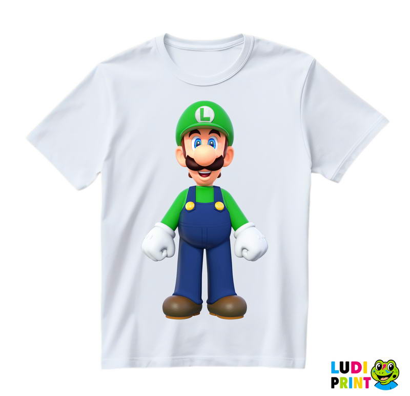 Luidji - Luiđi Stoji - Super Mario - Majica