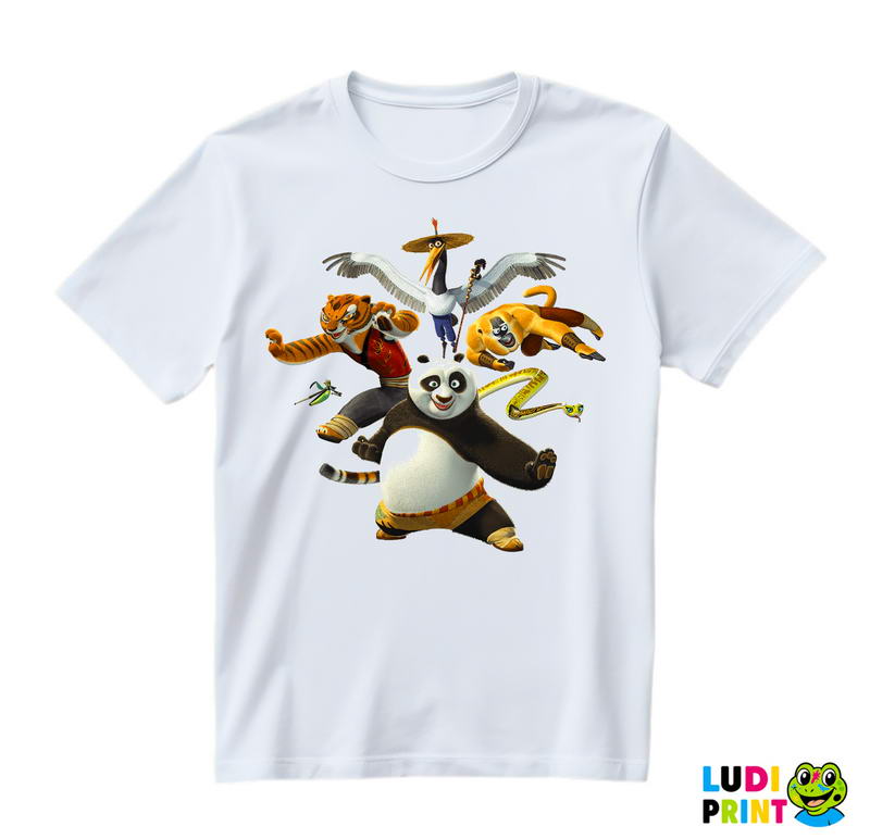 Kung Fu Panda - Ekipa - Crtani Filmovi - Majica