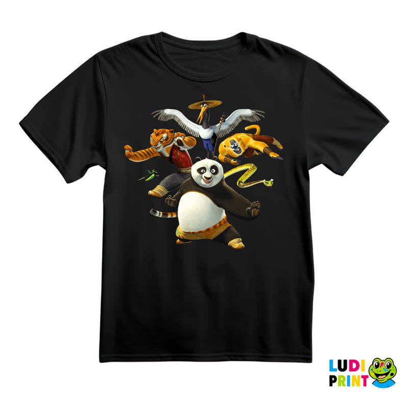 Kung Fu Panda - Ekipa - Crtani Filmovi - Majica