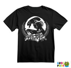 Crushed Skulls - Alien - Majica