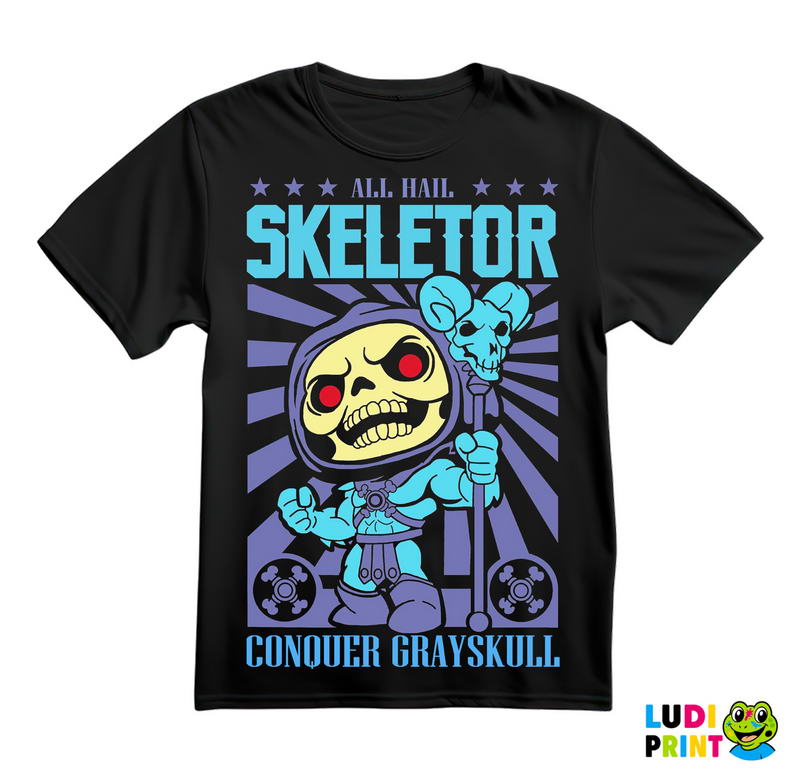 All Hail Skeletor - Masters of the Universe - Majica