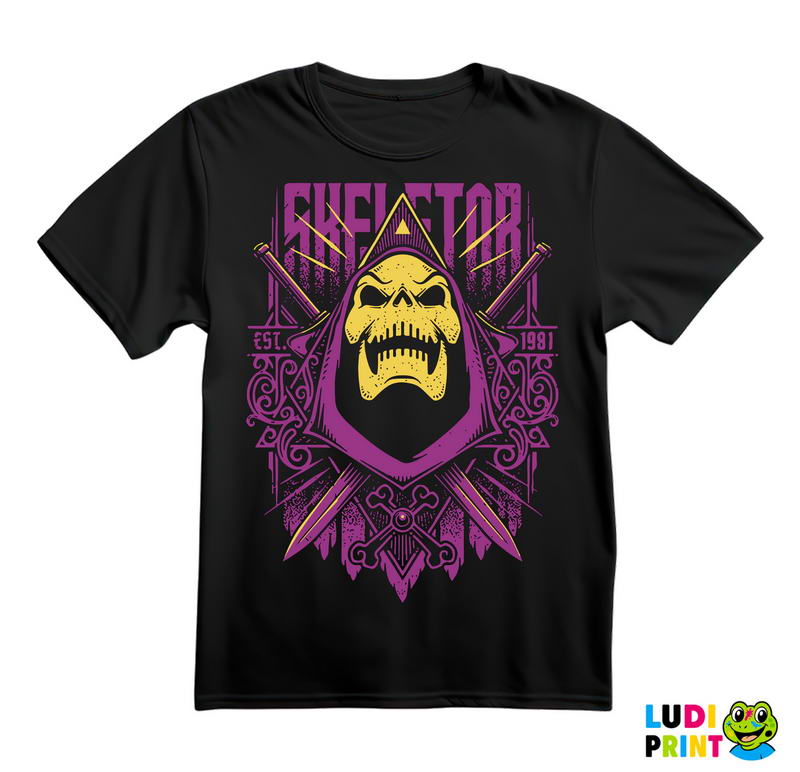Purple Skeletor - Masters of the Universe - Majica