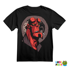 Hellboy - Brown Circle - Majica