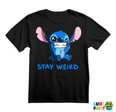Stič - Stay Weird - Crtani Filmovi - Majica