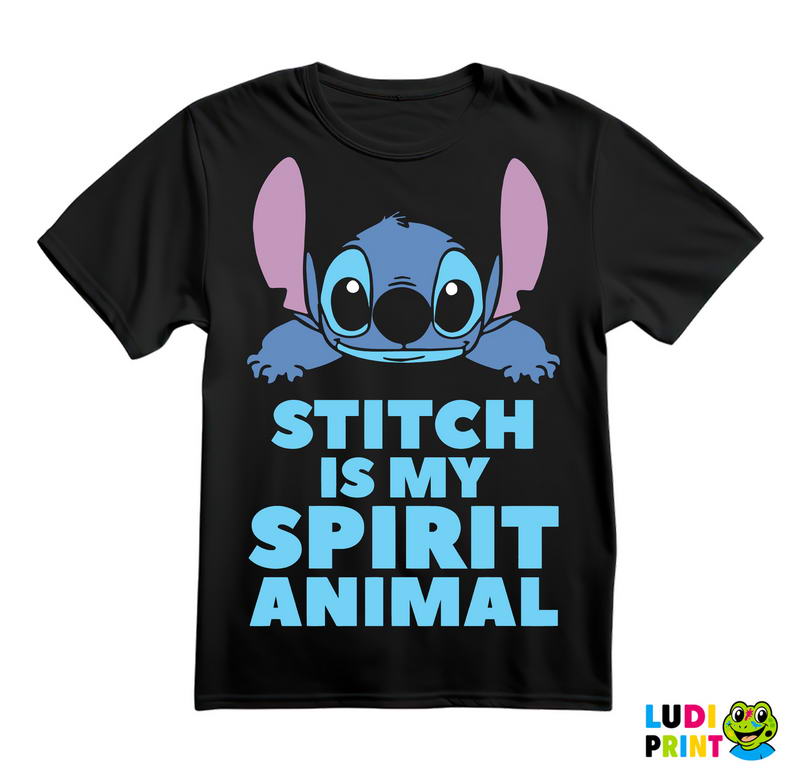 Stitch Is My Spiritual Animal - Crtani Filmovi - Majica