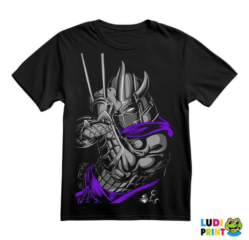 Grey And Purple Shredder - Šreder - Nindža Kornjače - Majica