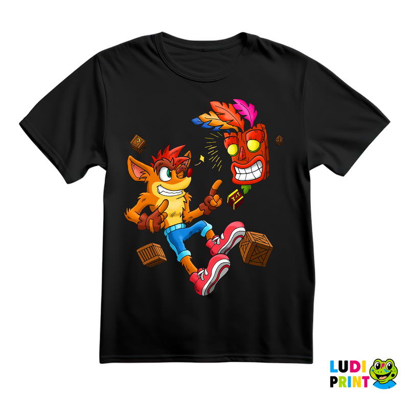 Cool - Crash Bandicoot - Majica