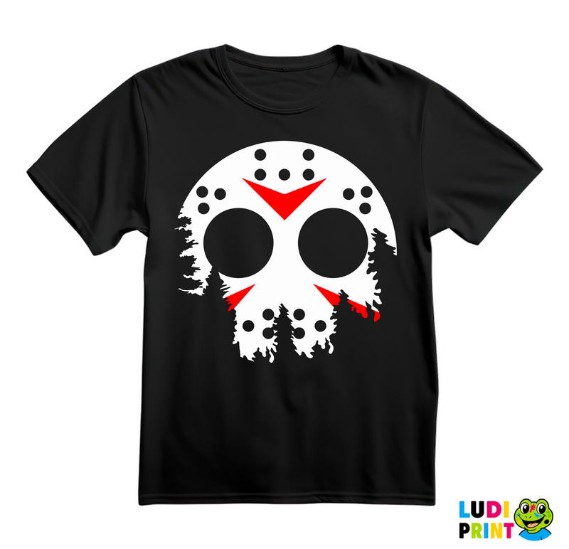 Jason Mask - Moon - Horror - Filmovi - Majica