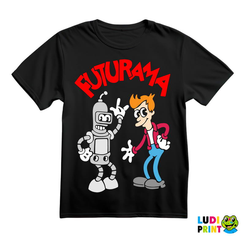 Bender And Philip - Futurama - Majica