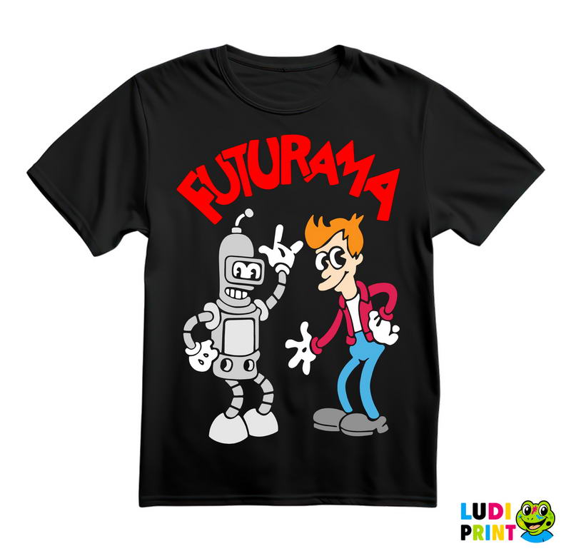 Bender And Philip - Futurama - Majica