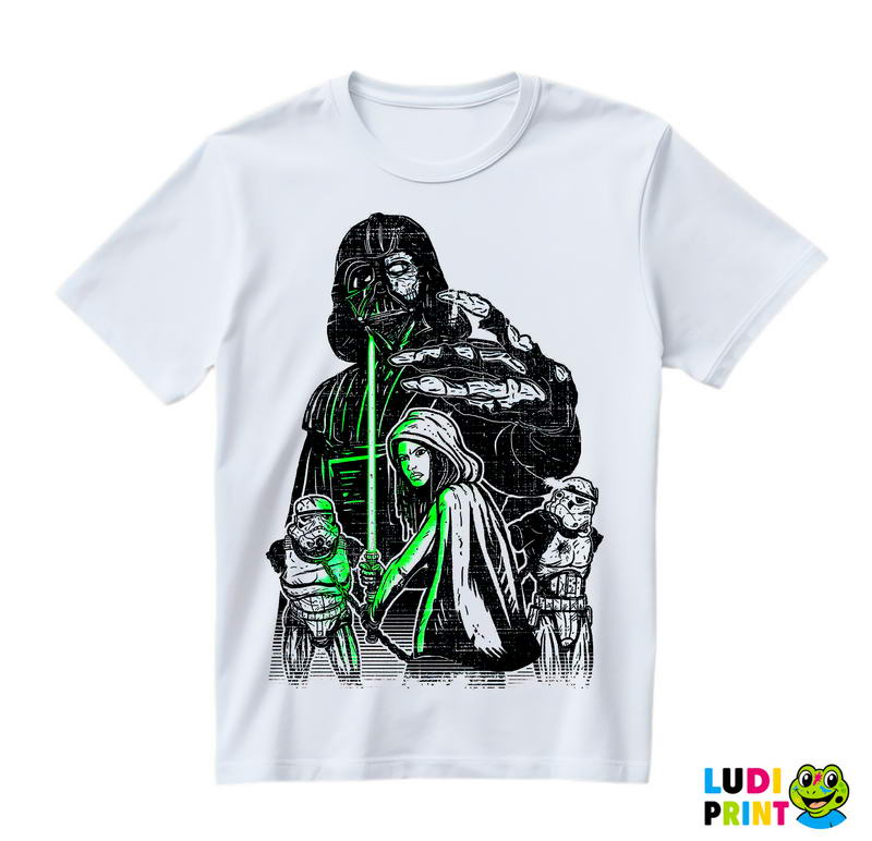 Darth Vader And Star Wars - The Walking Dead - Majica