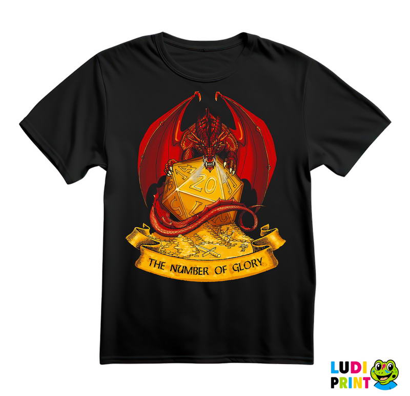 The Number Of Glory - D&D - Dungeons And Dragons - Majica