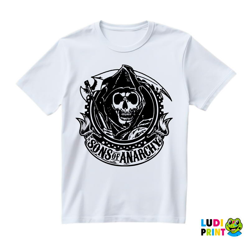 Circle Logo - Sons Of Anarchy - SOA - Majica