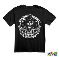 Circle Logo - Sons Of Anarchy - SOA - Majica