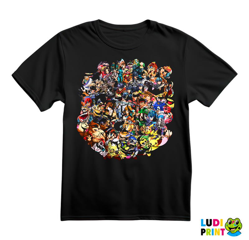 Smash Bro - Super Mario - Majica