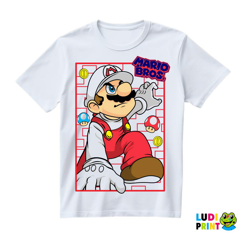 Izlazi Iz Plavog - Super Mario - Majica