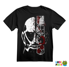 Colossal And Four Emblems - Attack On Titan - Majica