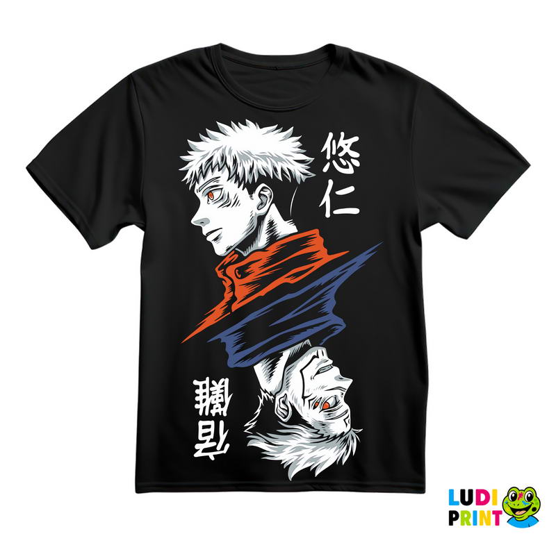 Yuji And Sukuna - Jujutsu Kaisen - Anime - Majica