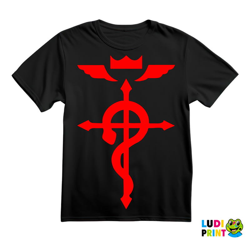 The Flamel - Red - Fullmetal Alchemist - Anime - Majica