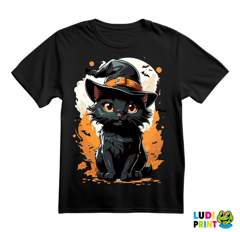 Mačka Veštica - Mačke - Cat - Majica