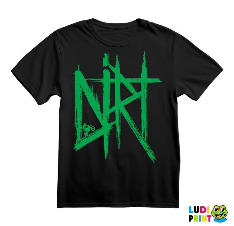 Dirt - Green - Motori - Majica