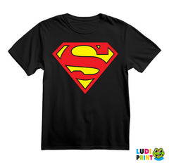 Logo - Plain Red And Yellow - Superman - Majica
