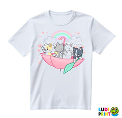 Mačke U Kišobranu Plove - Crtani Filmovi - Majica