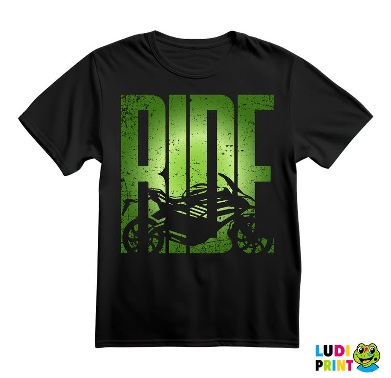 Ride Motor Green - Bike - Motori - Majica