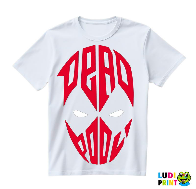 Face - Deadpool - Majica