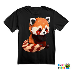 Crveni Panda Drži Šapice - Životinje - Majica
