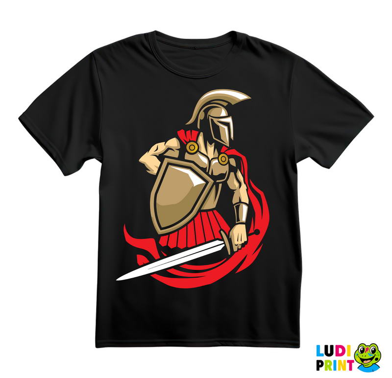 Ratnik Sa Štitom - Spartanac - Trening - Majica