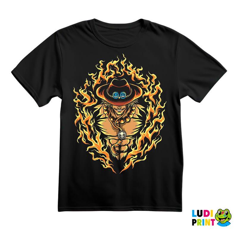 Ace - Fire - One Piece - Majica