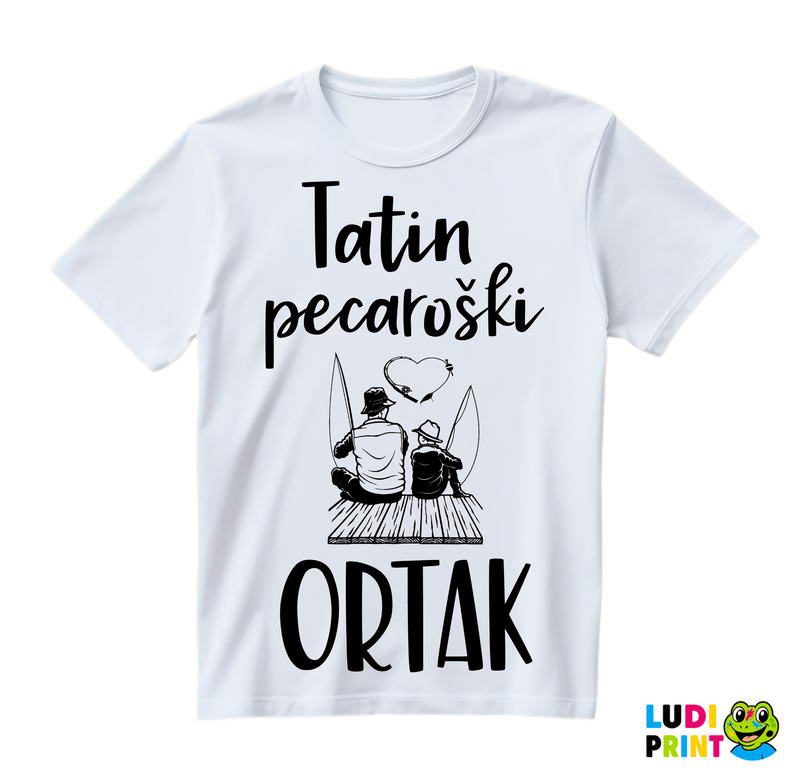Tatin Pecaroški Ortak - Pecanje - Fishing - Majica