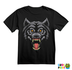 Besni Vuk - Veliki Zubi - Wolf - Životinje - Majica