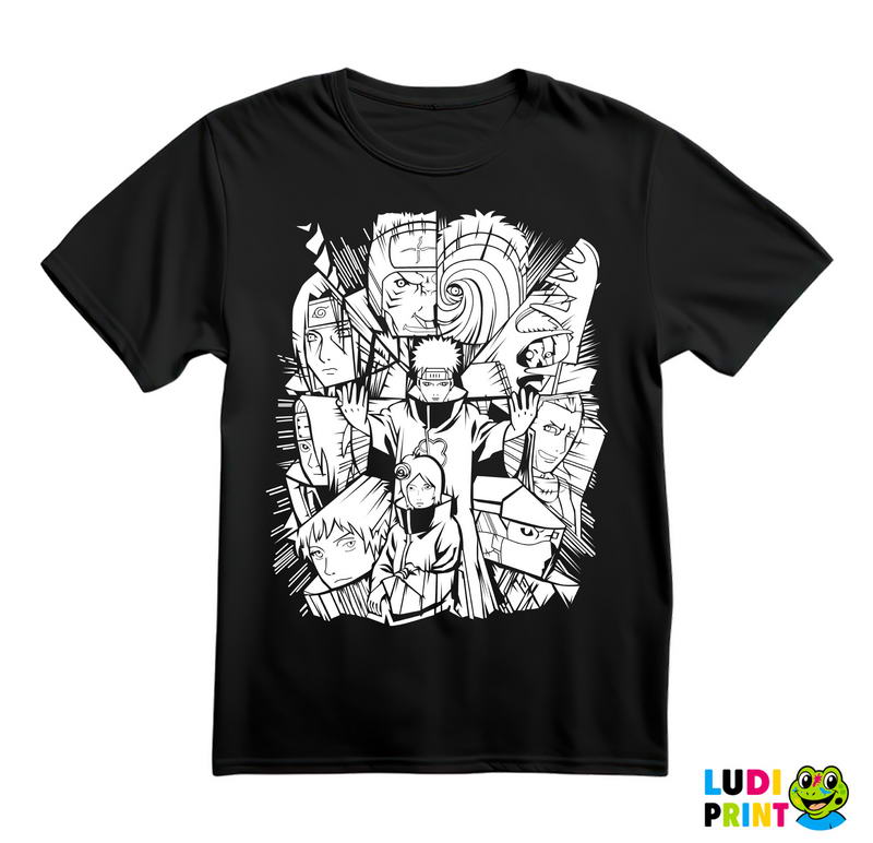 Characters - White - Naruto - Majica