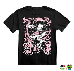 Nezuko - Lines - Demon Slayer - Majica