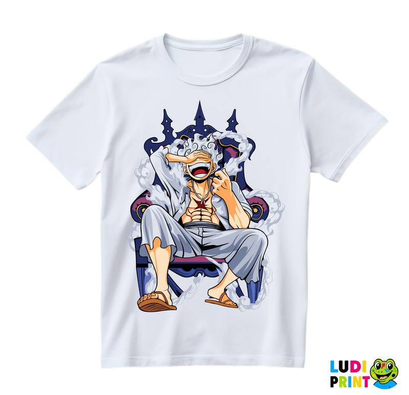 At The Throne - Luffy - One Piece - Majica